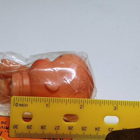 Vtg Wang's Baby Doll Head & Hands Sucking Thumb New Blue Eyes Rubber/Vinyl - Picture 8 of 10